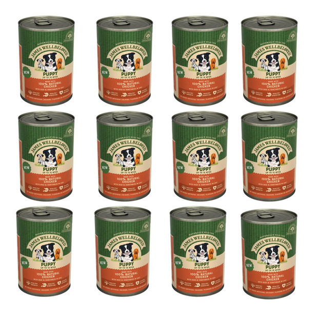 James Wellbeloved Puppy Cans