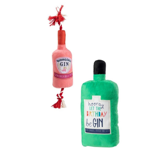 House of Paws Gin Bottle Dog Toy