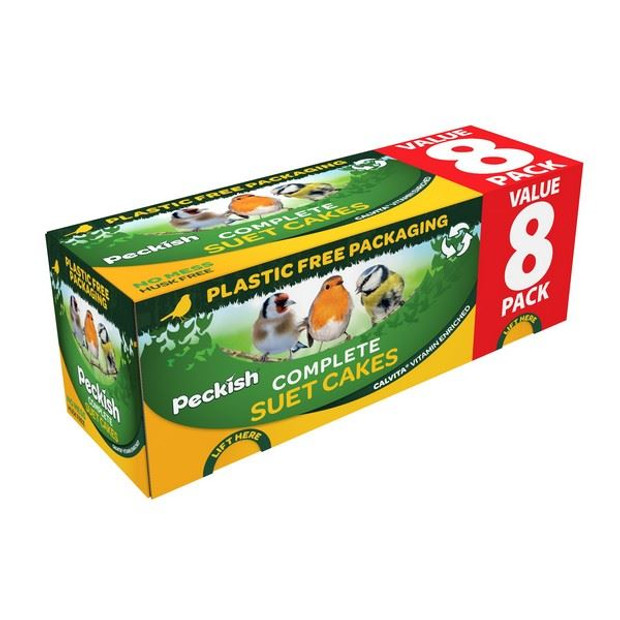 Peckish Garden Birds Suet Cakes Box