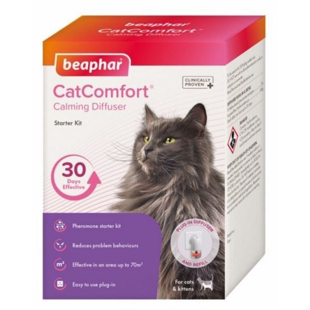 Beaphar Cat Comfort Starter Kit Pheromone Calming Diffuser