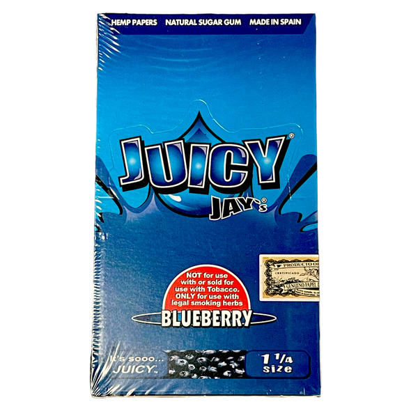 Juicy Jay's Blueberry Rolling Papers 1 1/4