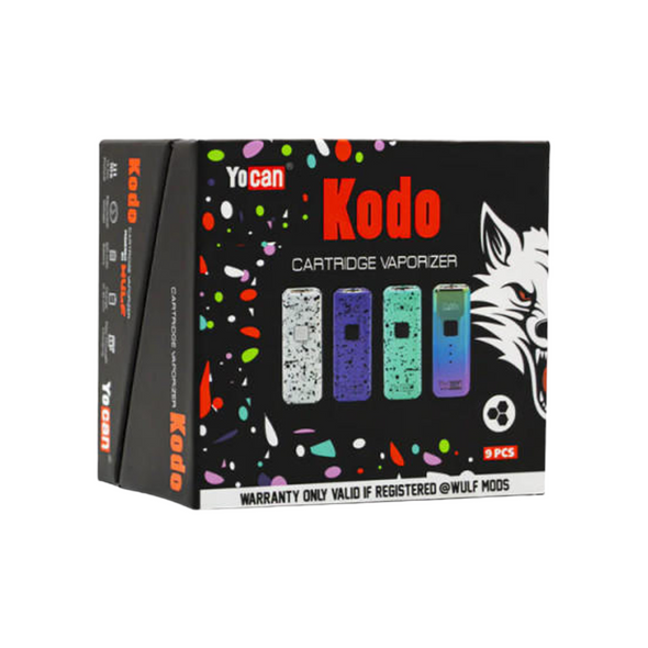 Yocan Wulf Kodo Cartridge Battery Vaporizer Display Box
