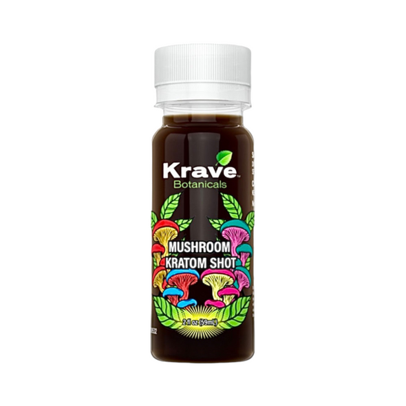 Krave Mushroom Kratom Shot