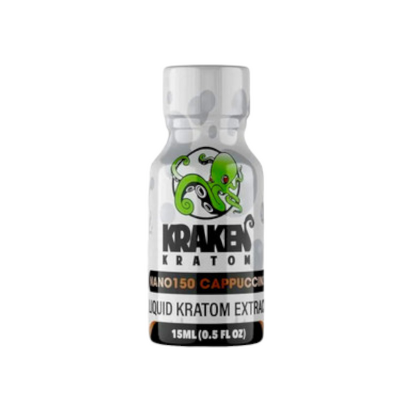 Kraken Kratom Liquid Extract Nano 150 Cappuccino 15ml 150mg