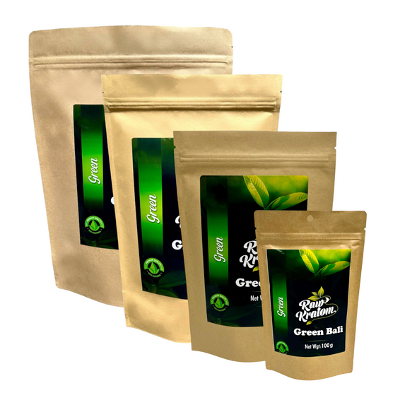 Raw Kratom Powder Green Bali