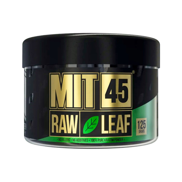 Mit 45 Raw Green Leaf Kratom Powder 125 grams.