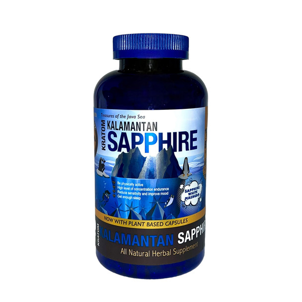 Bumble Bee Kratom Capsules Kalamantan Sapphire Maeng Da | 500 Capsules