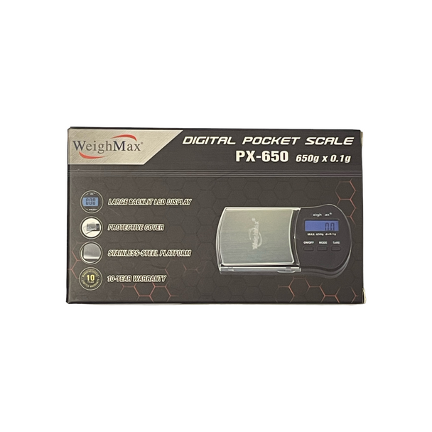 WeighMax Digital Pocket Scale Box