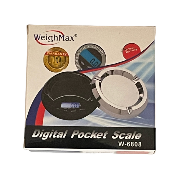WeighMax Digital Pocket Scale W-6808 Box