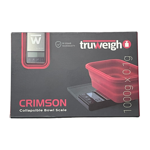Truweigh Crimson Digital Pocket Scale Box
