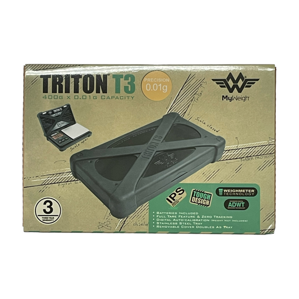 Triton T3 Digital Pocket Scale Box