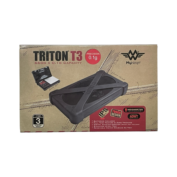 Triton T3 Digital Pocket Scale Box