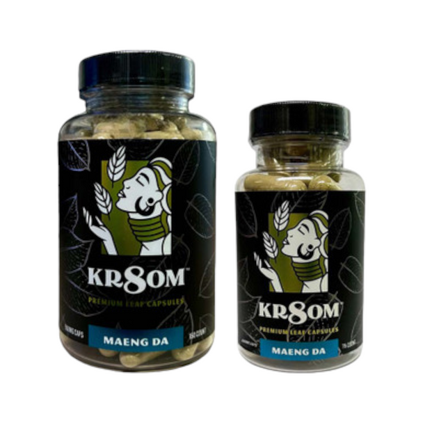 Kr8om Kratom Capsules 500mg Maeng Da