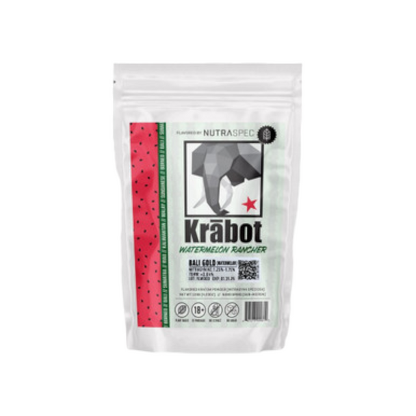 Krabot Kratom Bali Gold Blend Watermelon Rancher  120G