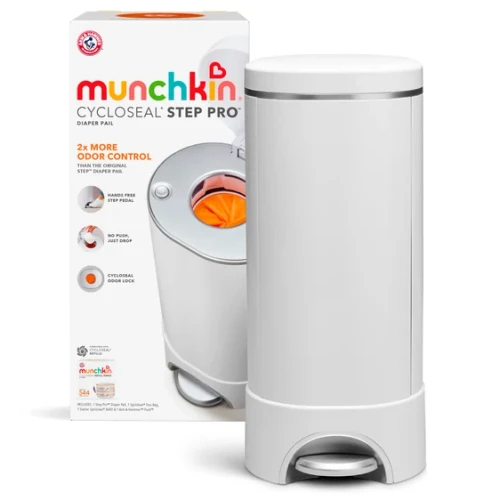 Munchkin® CycloSeal® Step Pro™ Diaper Pail