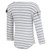 ScratchSleeves Flip-mitt Bodysuits - Grey Stripes