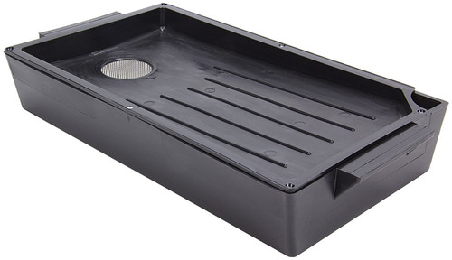 Allstar Performance Quick Change Drain Pan Plastic 14in x 8in 4QT (ALL14356)