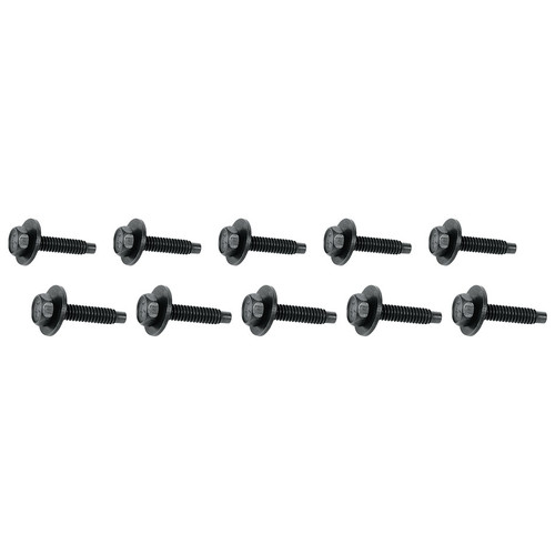 Allstar Performance Body Bolt 1-1/8in 10pk Black (ALL16553)