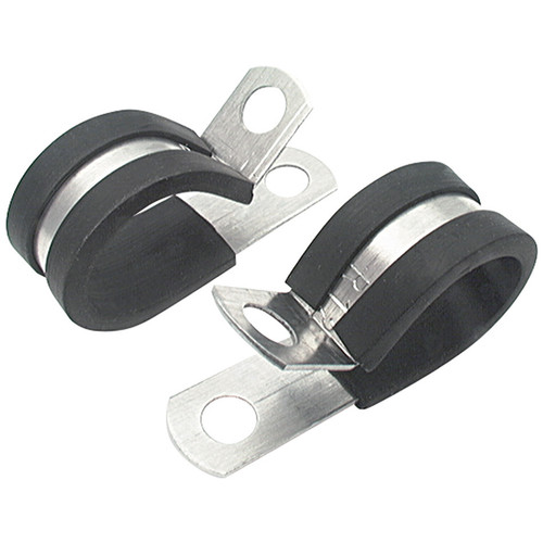 Allstar Performance Aluminum Line Clamps 1/2in 50pk (ALL18303-50)