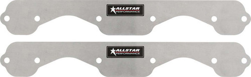 Allstar Performance Exhaust Block Off Plates SBC Std 1pc Aluminum (ALL34212)
