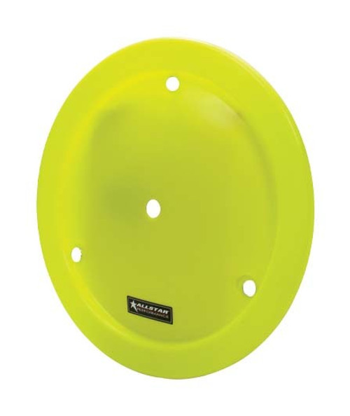 Allstar Performance Wheel Cover No Hardware Neon Yellow (ALL44288)