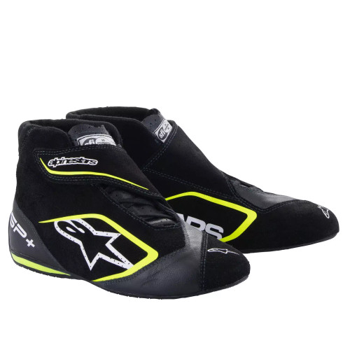 Alpinestars Usa Shoes SP+ Black / Yellow Flou 10 (2710823-155-10)