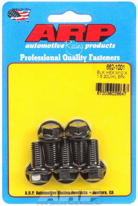 Arp Bolt Kit - 6pt. (5) 10mm x 1.5 x 20mm (662-1001)