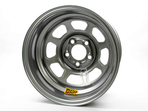 Aero Race Wheels 15x8 2in 4.75 Silver (52-084720)
