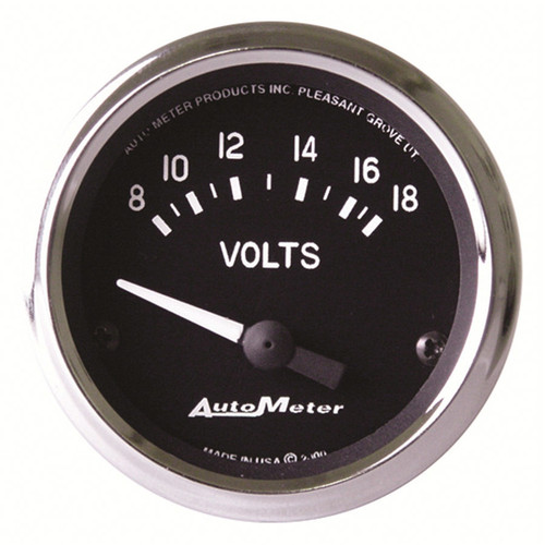 Autometer 2-1/16in Cobra Series Voltmeter Gauge (201009)