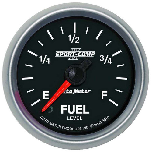 Autometer 2-1/16in S/C II Fuel Level Gauge (3610)