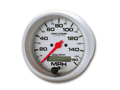 Autometer 3-3/8in Ultra-Lite Elec. 160MPH Speedometer (4488)