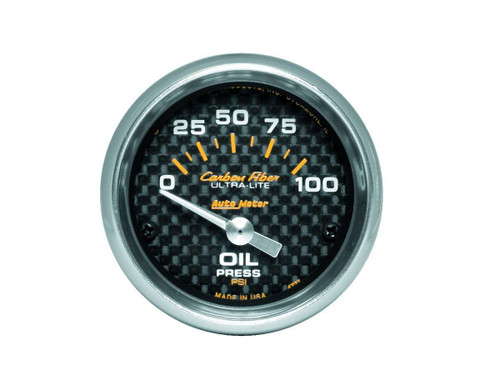 Autometer C/F 2-1/16in Oil Pressure Gauge 0-100PSI (4727)