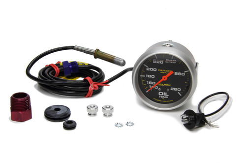 Autometer 140-280 Oil Temp Gauge with 6ft Capillary Tube (5441)