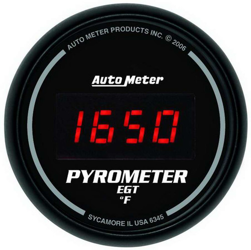 Autometer 2-1/16in DG/B Pyrometer/ EGT Gauge (6345)