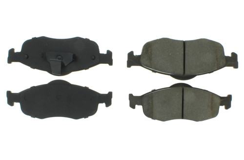 Centric Brake Parts Posi-Quiet Extended Wear Brake Pads with Shims a (106.0648)