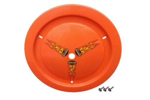 Dominator Race Products Wheel Cover Bolt-On Fluo Orange Real Style (1006-B-FOR)