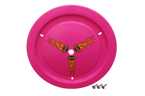 Dominator Race Products Wheel Cover Bolt-On Pink Real Style (1006-B-PK)