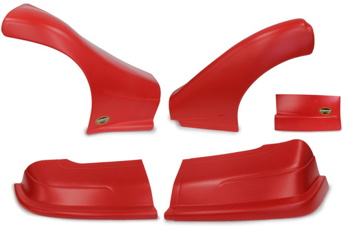 Dominator Race Products Dominator Late Model Nose Kit Red (2300-RD)