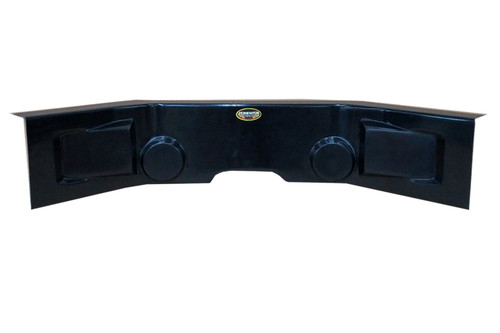 Dominator Race Products Dash Panel Flat Black 30in Wide (911-BK)