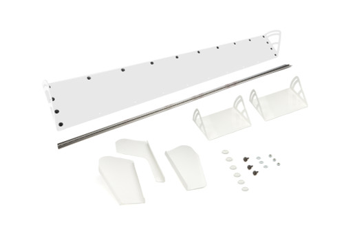 Dominator Race Products Plastic Spoiler 8x72in LM White (920-WH)