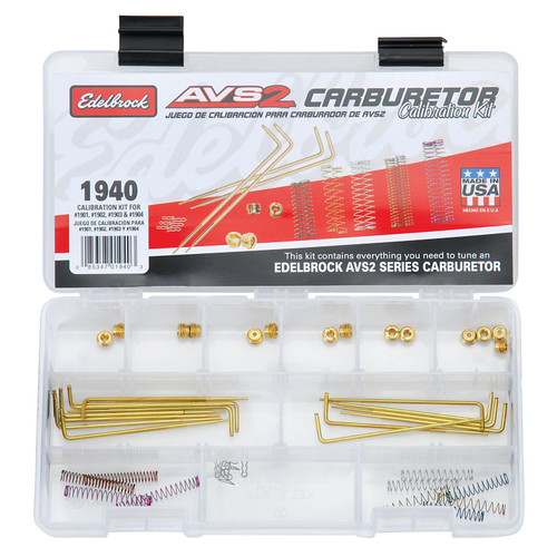 Edelbrock AVS2 Calibration Kit - 500 Series (1940)