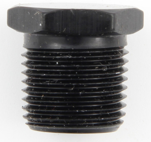 Fragola 1/4 MPT Hex Pipe Plug Black (493302-BL)