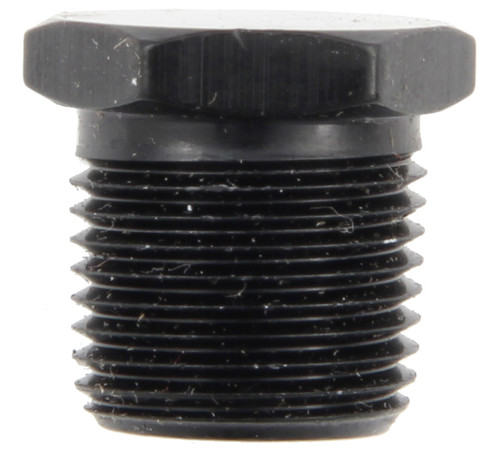 Fragola 3/8 MPT Hex Pipe Plug Black (493303-BL)