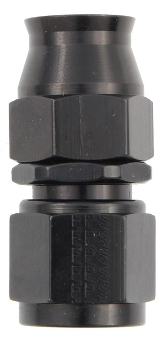 Fragola Hose Fitting #8 Straight PTFE Black (680108-BL)