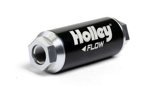 Holley Billet 4500 Fuel Filter -12an 100-Micron 260GPH (162-572)