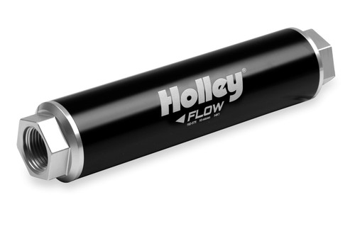 Holley Fuel Filter 460 GPH VR Series 10-Micron (162-575)