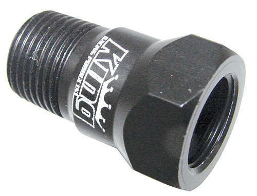 King Racing Products Fitting Water Temp Alum 3/8 npt (2130)