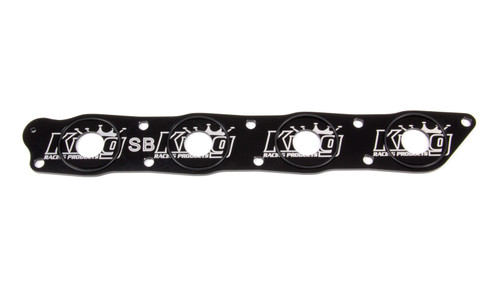 King Racing Products Yamaha Restictor Plates Silver-Black (6000-SB)