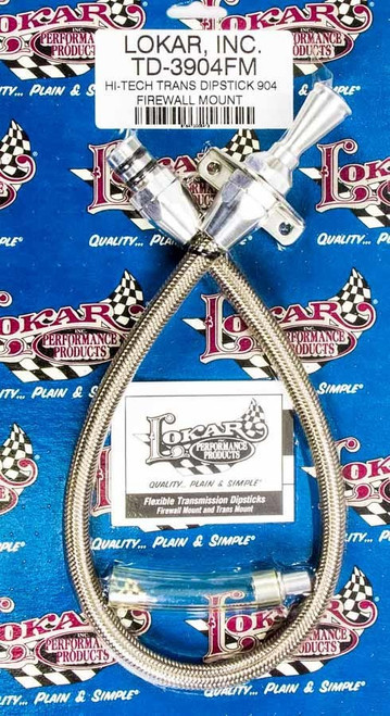 Lokar Hi-Tech Trans Dipstick Chry. 904 Firewall Mt. (TD-3904FM)