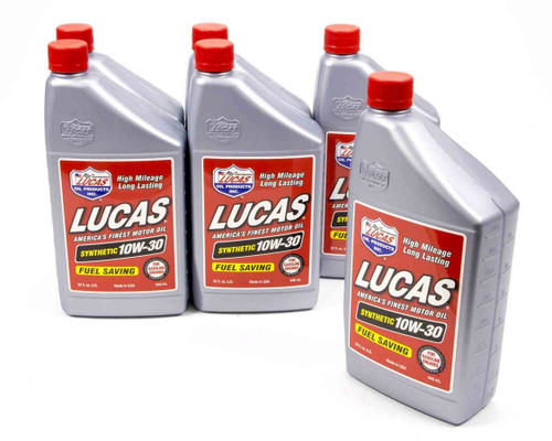 Lucas Oil Synthetic 10w30 Oil Case/6 (10050)